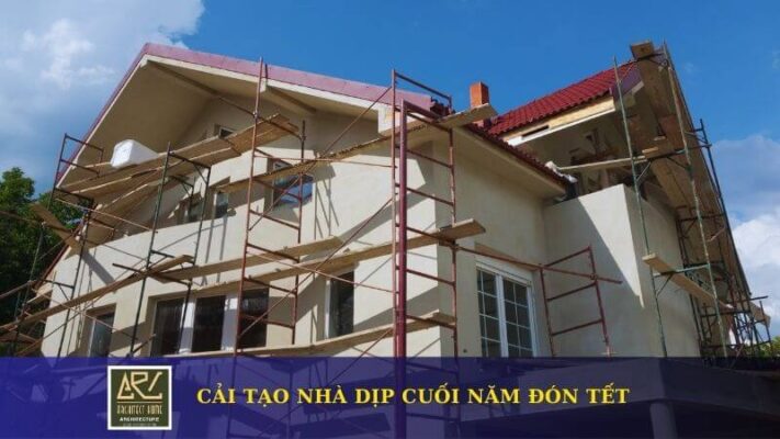 Cải tạo nhà cuối năm đón tết mới